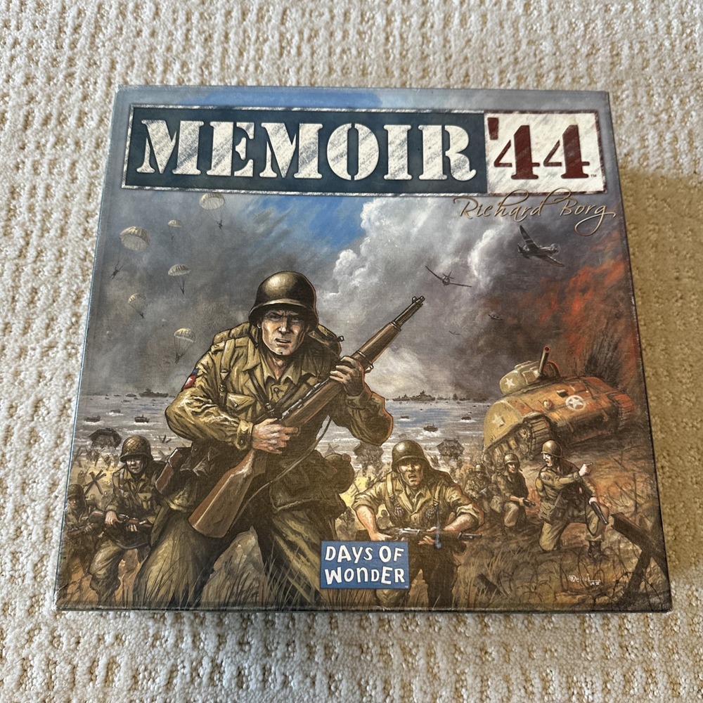 MEMOIR '44 Board Game 2015 MULTI AWARD WINNER 3rd Edition COMPLETE Strategy